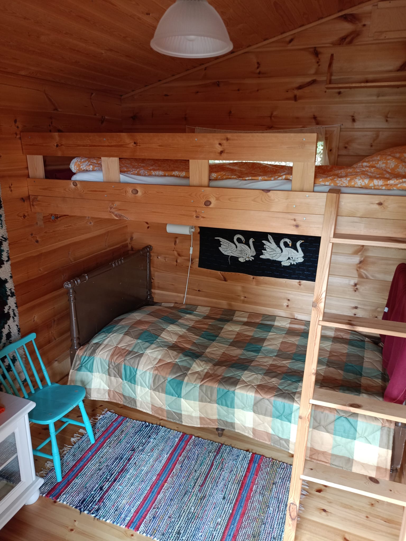 Aittamajoitusta Saimaan rannalla