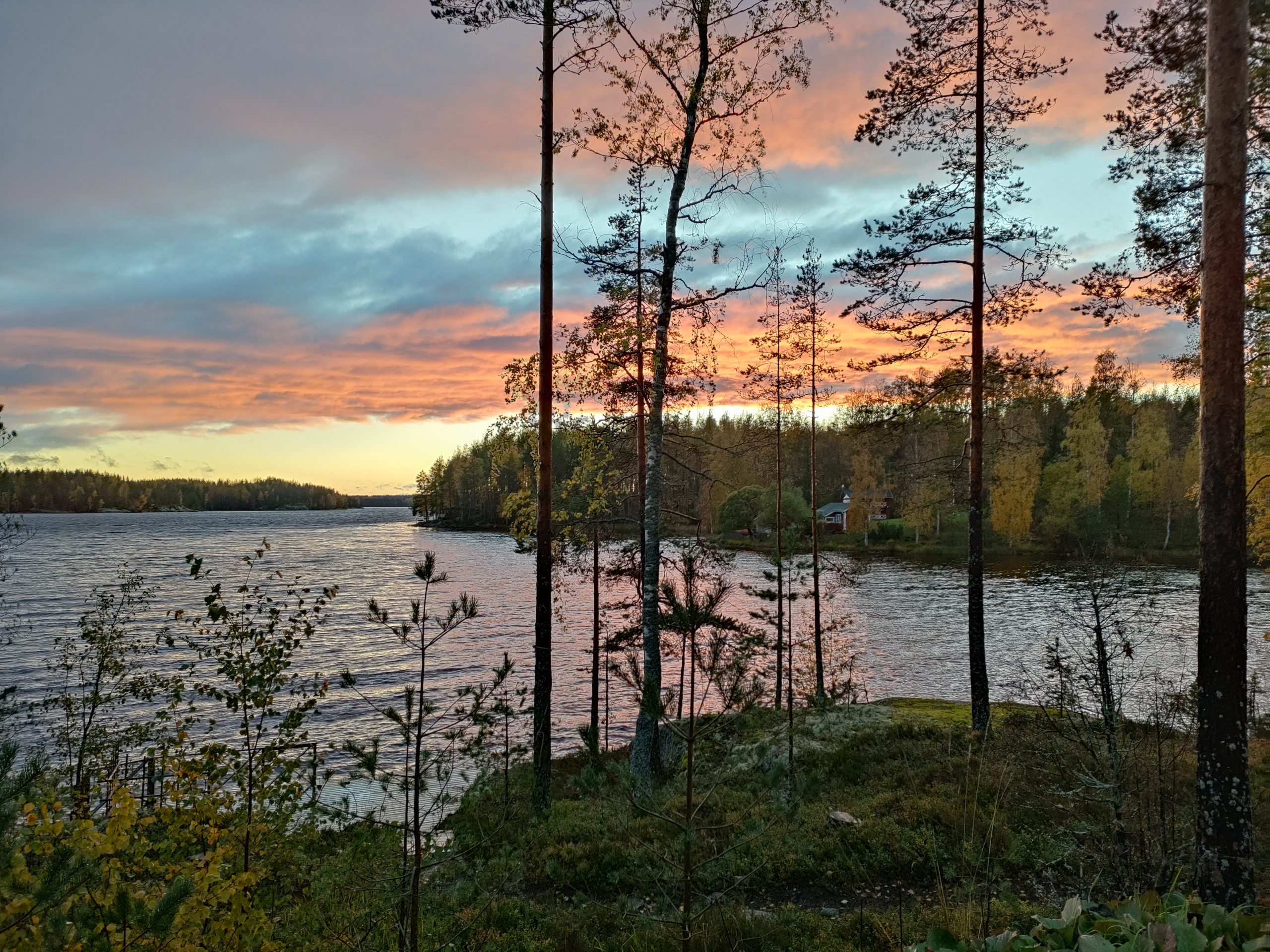 sunset_auringonlasku_Sulkava